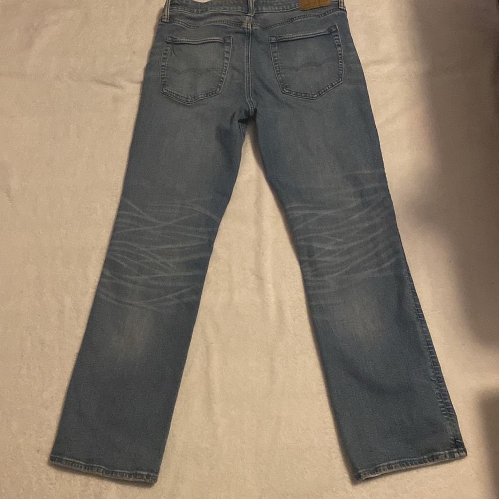 American Eagle Outfitters Blue Jeans Flex fit original boot cut GUC - Picture 7 of 11